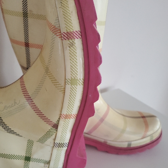 Coach Rain Boots - Picture 2 of 4